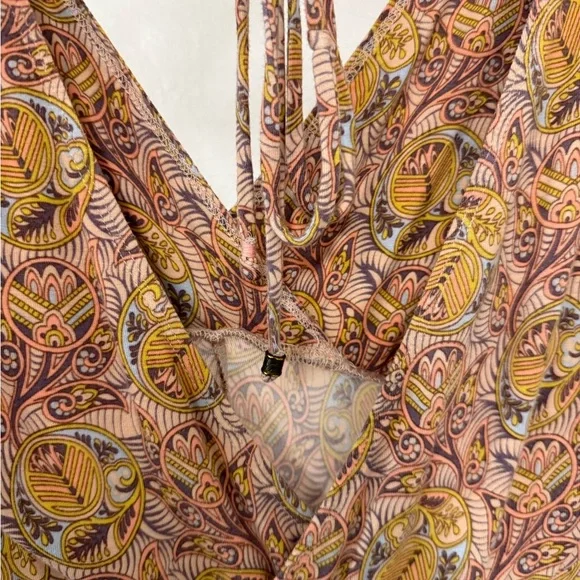 Anthropologie Matilda Ruffled Jumpsuit Women’s sz.L - Picture 6 of 8